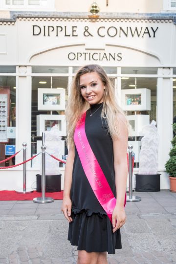 Miss Teen Norfolk and contact lens client Darcy Aimss (image copyright Newsmakers PR)