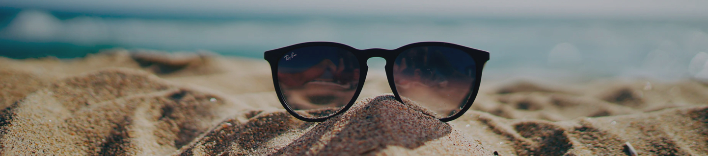 Sunglasses banner